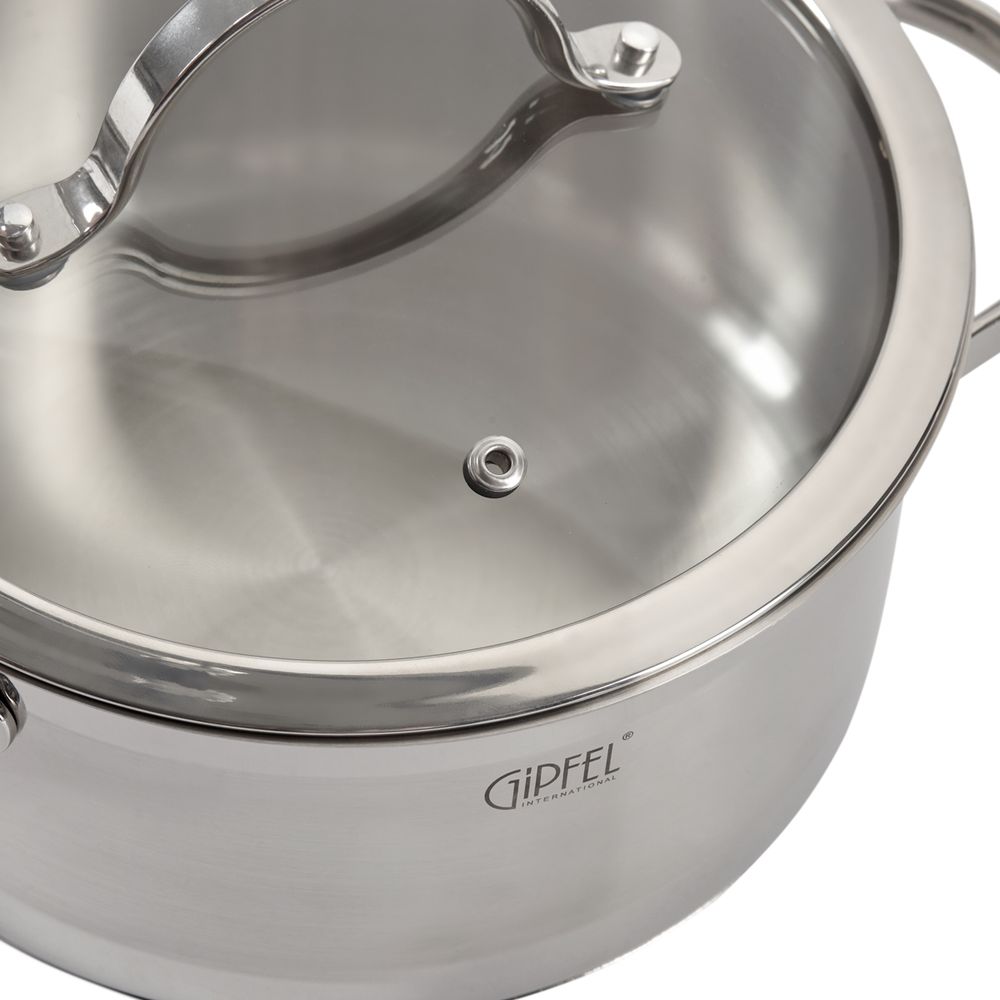 Кастрюля из нержавеющей стали Gipfel Victory 1368 20 см/2,6 л
