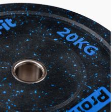 Диск для штанги HI-TEMP с цветными вкраплениями D51 мм PROFI-FIT 20 кг