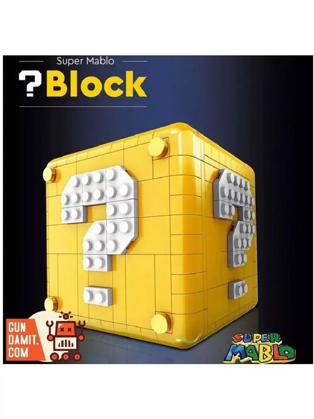 Конструктор Марио Блок Знак вопроса 788 деталей