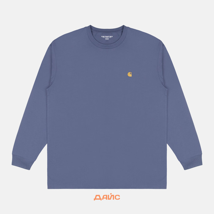Лонгслив мужской Carhartt WIP Chase артикул:I026392_positano - купить в магазине Дайс