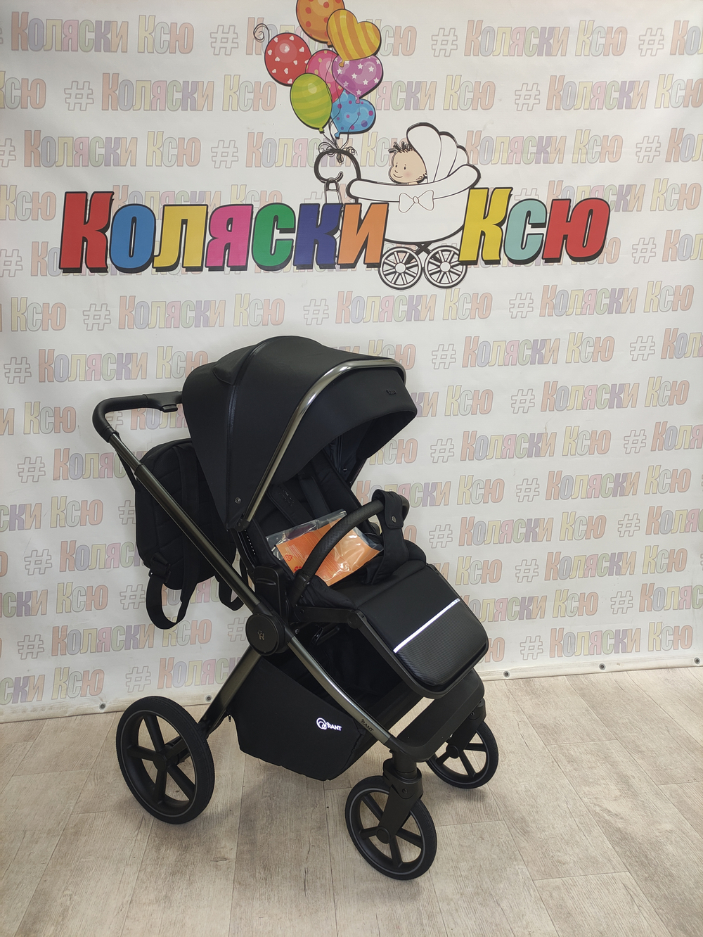 Коляска модульная Rant Falcon Soft Therm Black