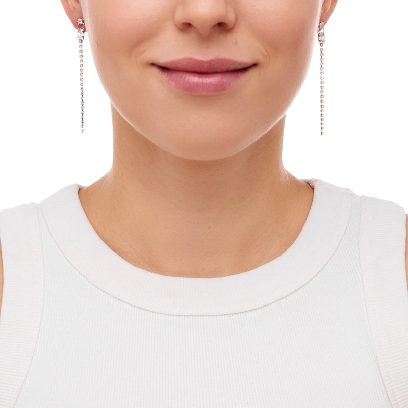 Серьги Багеты