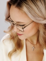 Оправа для очков женская брендовая металл