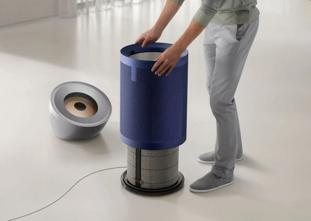 Очиститель воздуха Dyson BP03, синий/никель (Blue/Nickel)