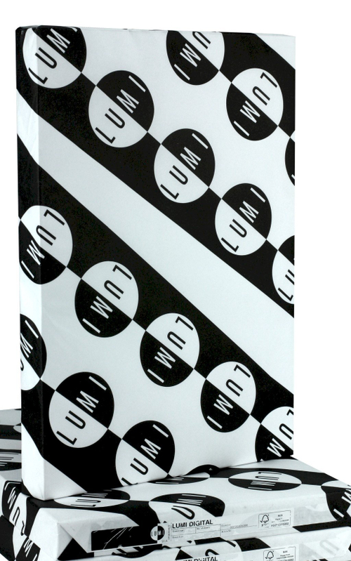 Бумага SRA3 Lumi, 90 г/кв.м, глянцевая, 320x450 мм, 500 листов в пачке