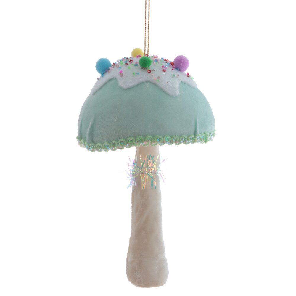 GAEM Изделие декоративное подвесное "Гриб", L12 W12 H20 см, 2в.