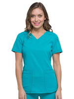 Топ медицинский женский Dickies DK730, серый, XL