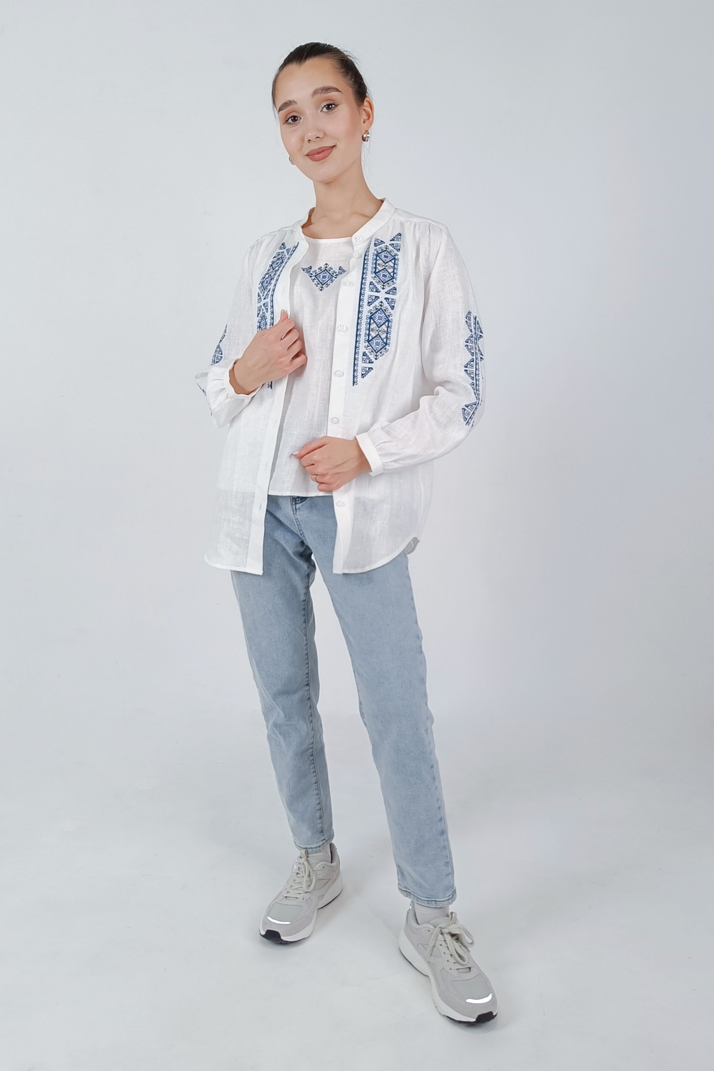 Блузка с чувашской вышивкой