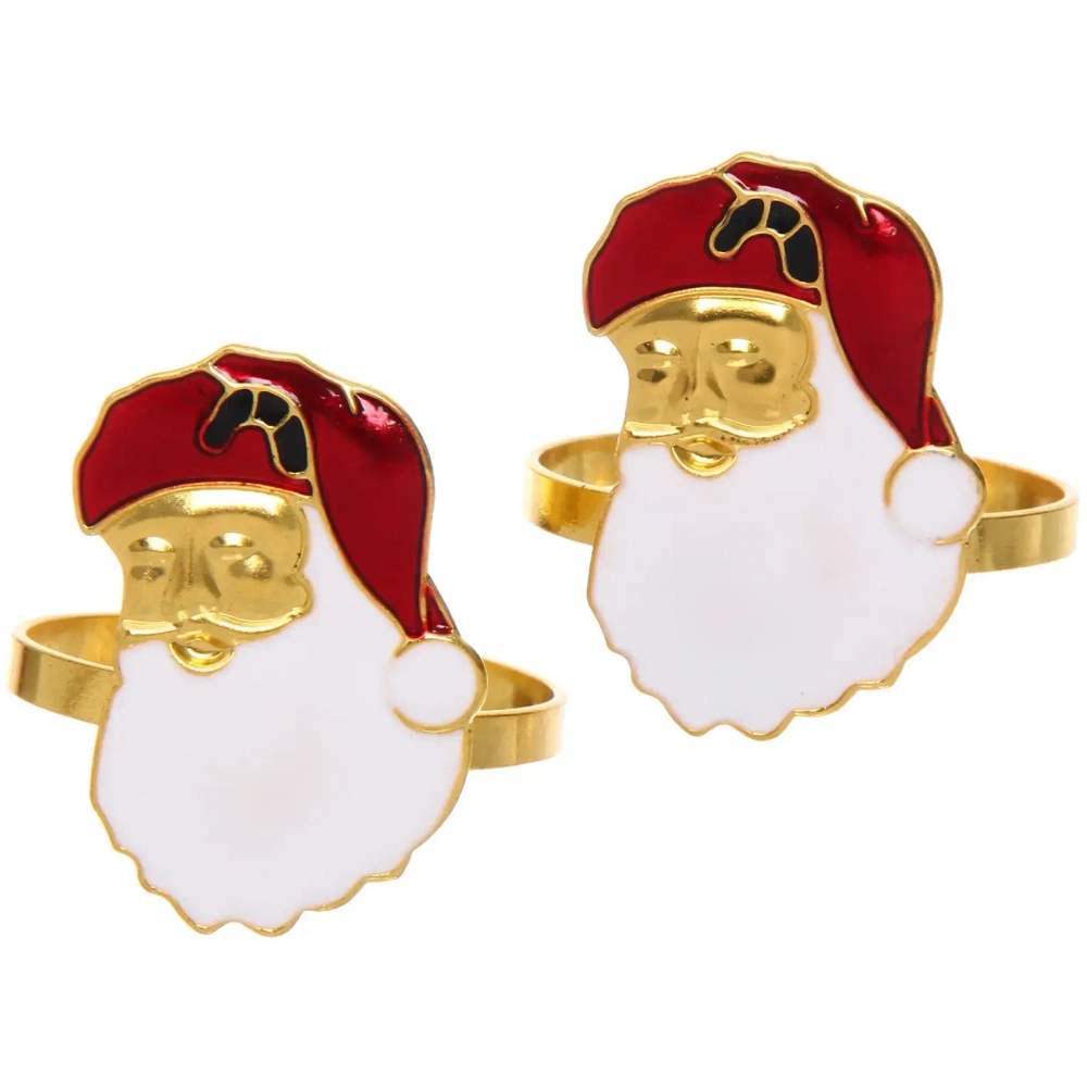 Набор колец для салфеток 2шт «`Дед Мороз»