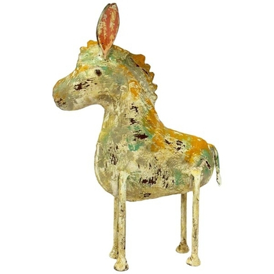 Декор "Ослик" антик 21x7x33см