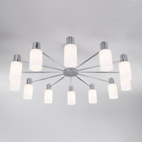 Потолочная люстра Eurosvet Vegga 70160/12 хром Smart