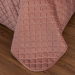 Велюровое покрывало ромб OVF019