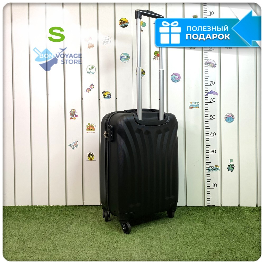 Маленький чемодан L'Case Phuket, черный, S