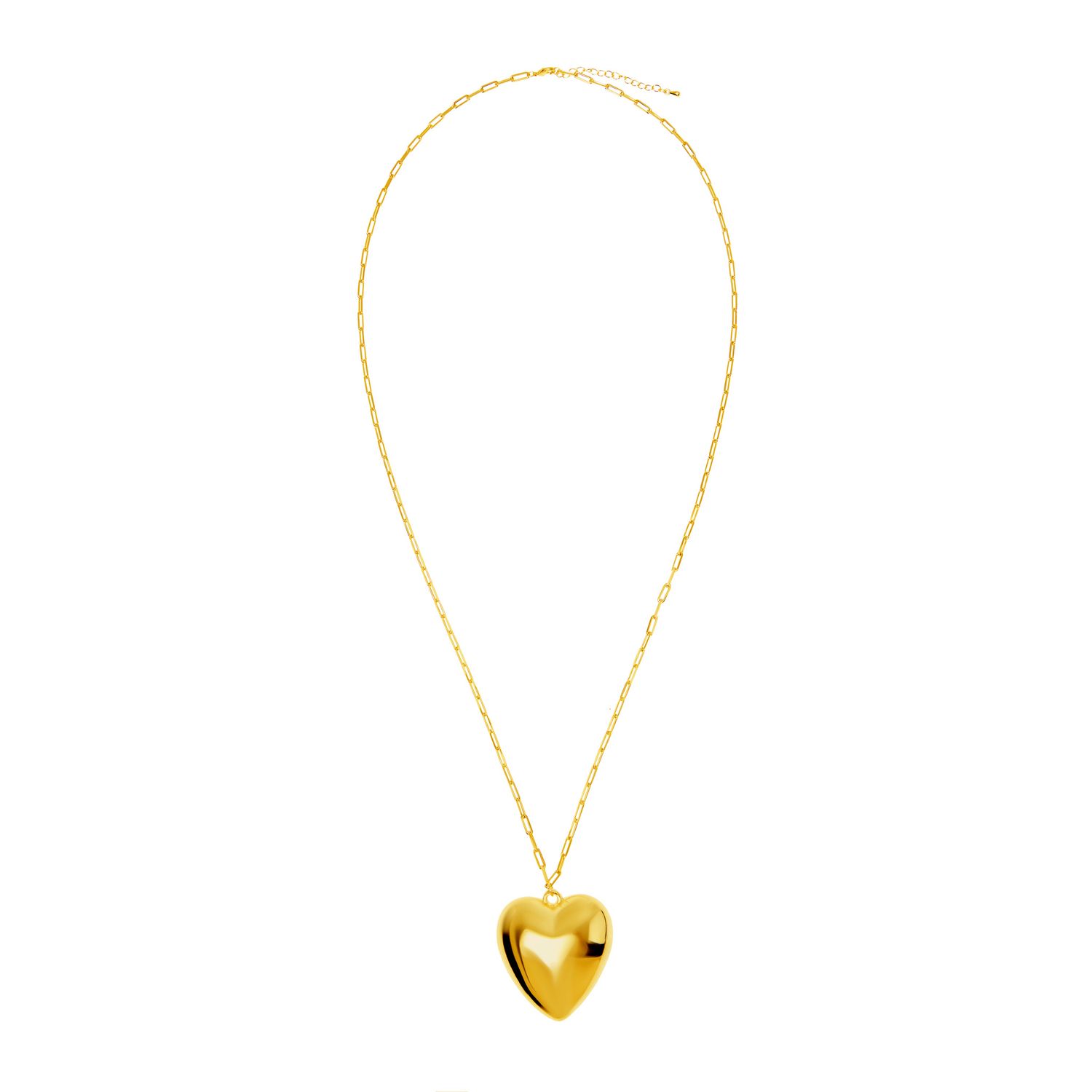 Колье Airy Heart Necklace - Gold