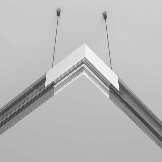 Коннектор угловой Maytoni Technical Exility TRA034HCL-41W