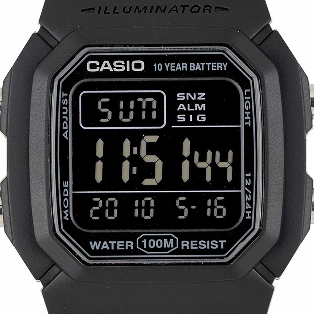 Японские наручные часы Casio Collection W-800H-1B
