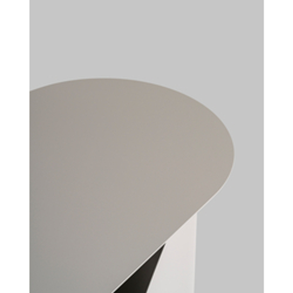 Журнальный столик Yvaine металл темно-серый