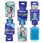 Расческа массажная детская «ФРАТТИ БУМ», лямур Бин, форма прямоугольная, 20*6,5см (блистер Ультрамарин)