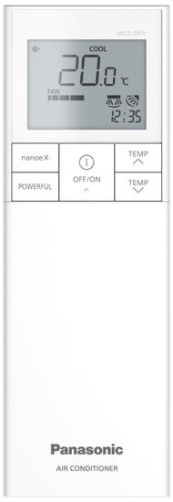Настенная сплит-система Panasonic CS-XZ35XKEW/CU-2E18PBD, серебристый