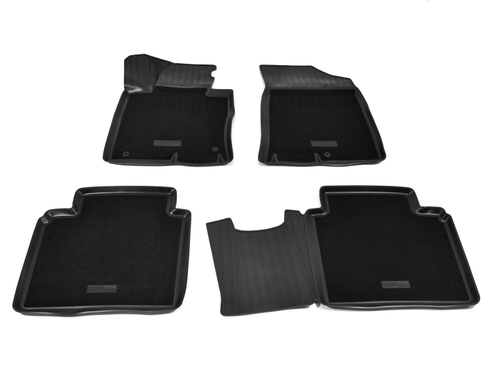 Ковры в салон Norplast/Unidec для Kia Optima IV в кузове JF (2016-)Полиуретан,Черный, арт.NPA11-C43-265-CM