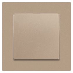 Переключатель перекрестный Intro Accent 6-108-04 10А-250В IP20 СУ AL/CU шампань | Intro