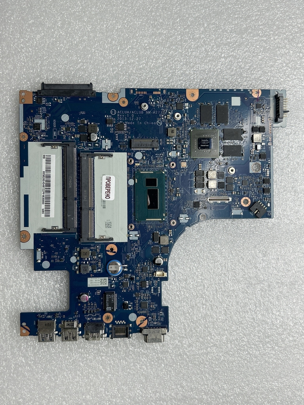 Материнская плата для ноутбука Lenovo Z50-70 W8S i3-4030 GT 2G (5B20G45487), оригинал