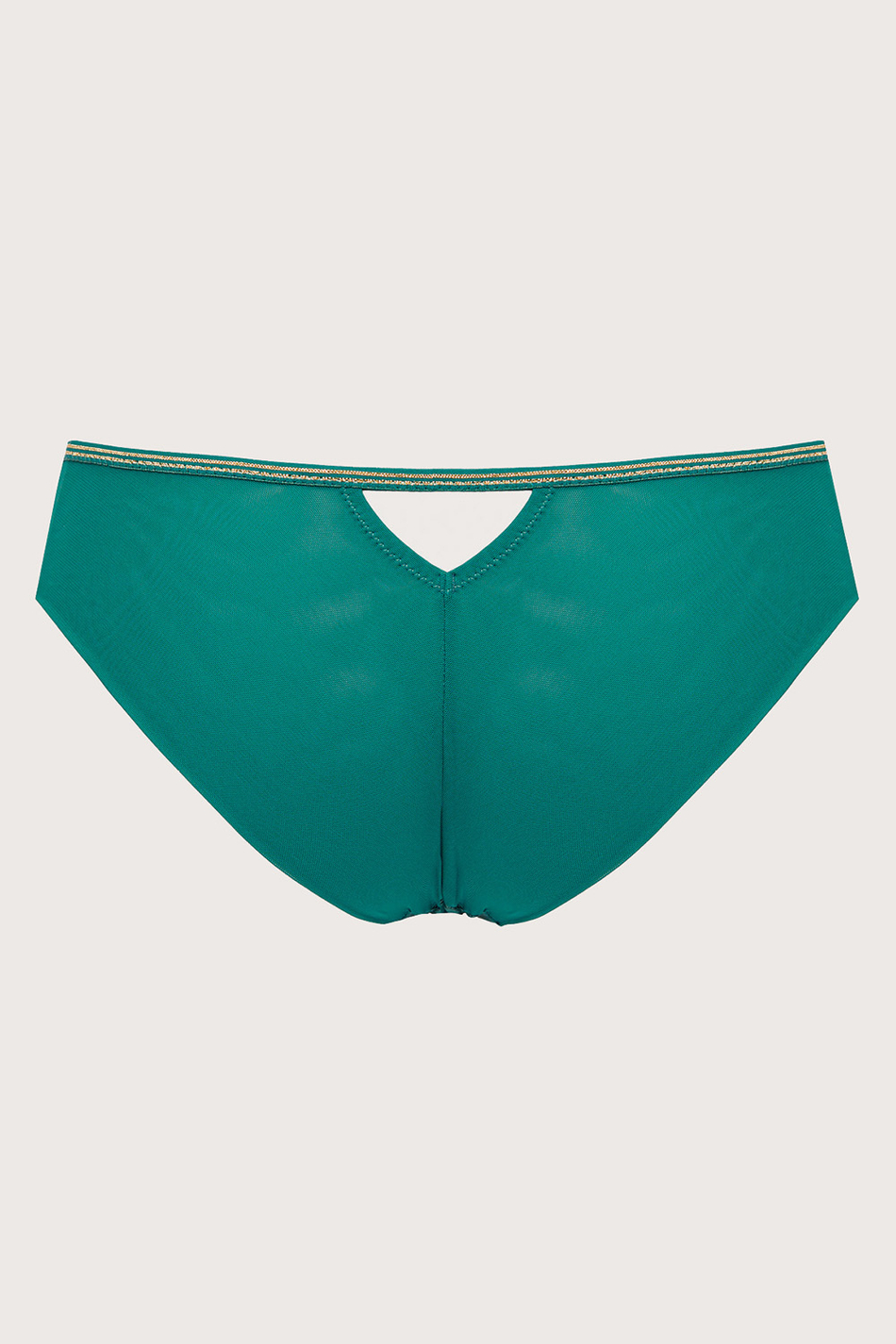 Трусы-бразилиана Chiara Gold Brazyliany Green