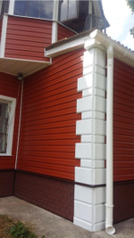 Отделочный элемент № 1 Белый 0,25 х 0,13 м.