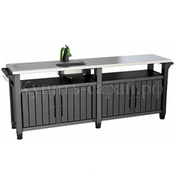 Стол для барбекю Keter Unity Chef graphite