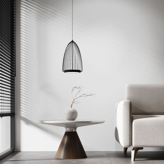 Подвесной светодиодный светильник Eurosvet Comodita 40009/1 LED черный