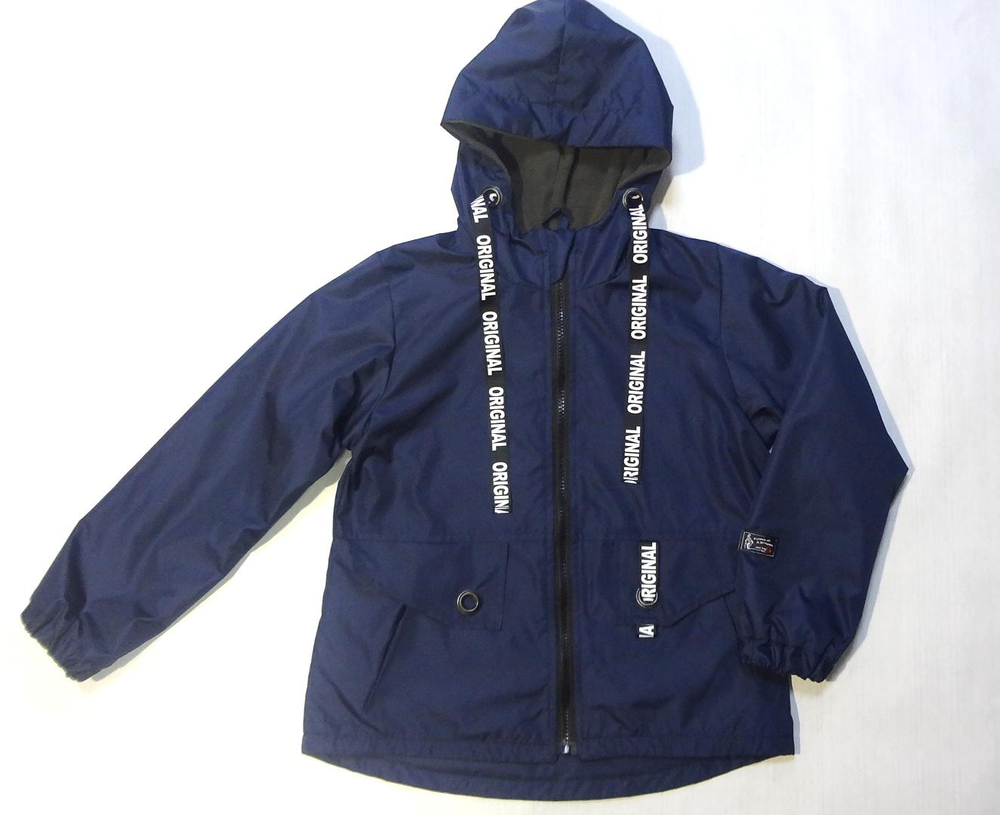 Ветровка на флисе для мальчиков 110-116 2406-07 (Ириска)