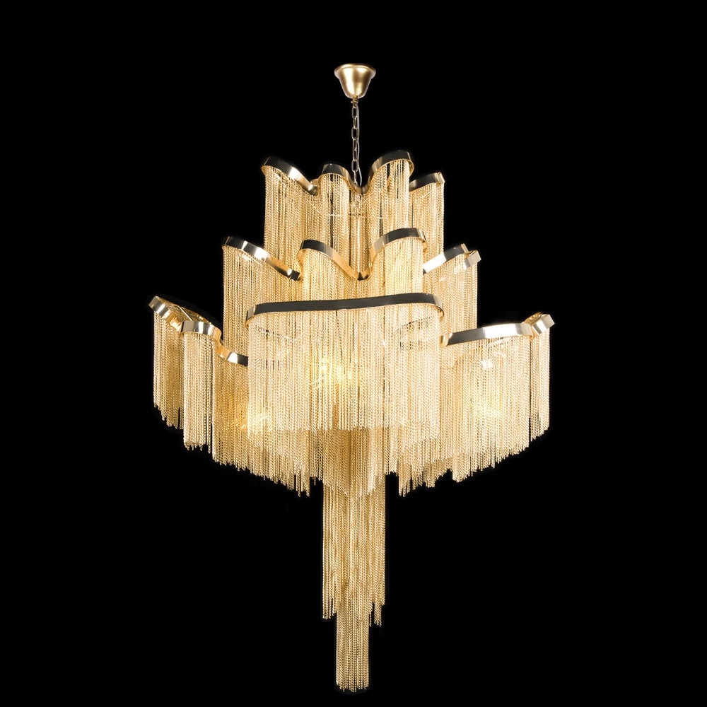 Подвесная люстра Loft It STREAM 10208/800 Gold