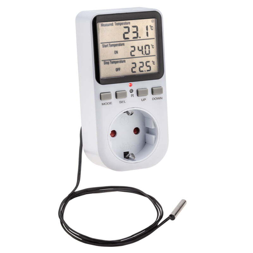 Терморегулятор цифровой в розетку REXANT