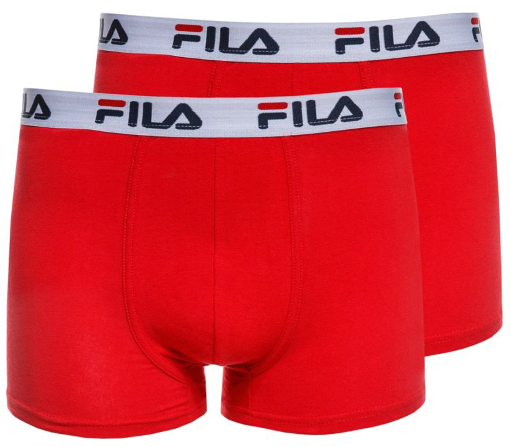 Мужские спортивные боксеры Fila Man Boxer 2 pack - red