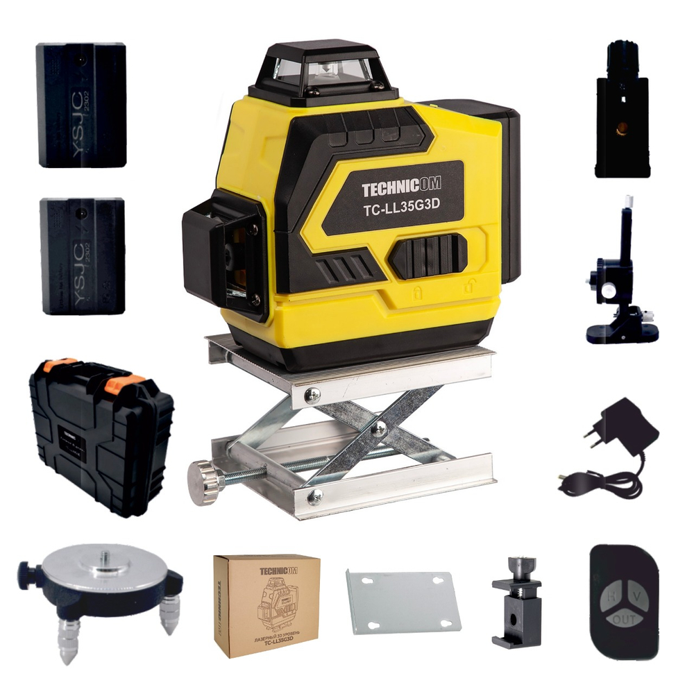 Лазерный 3D уровень TECHNICOM TC-LL35G3D