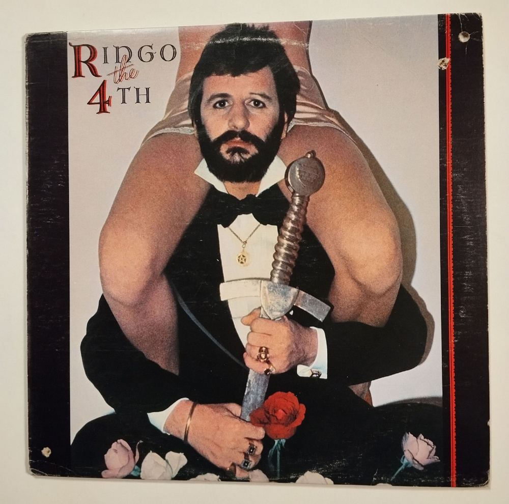 Винтажная виниловая пластинка LP Ringo Starr Ringo The 4th (Canada 1977)
