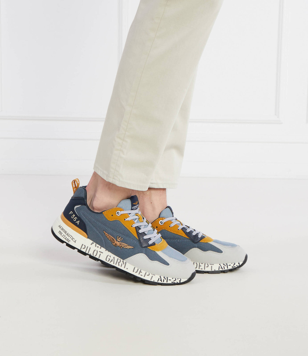 Кроссовки Aeronautica Militare - голубой(SC276CT3332)