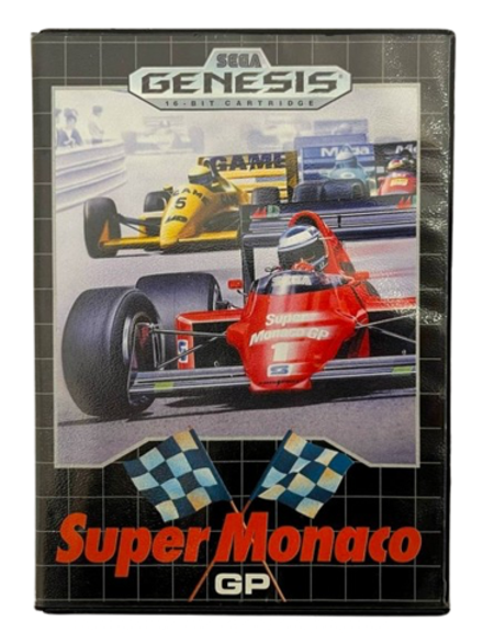 Картридж Super Monaco GP (Sega Genesis)
