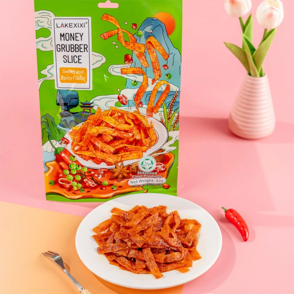 Латяо МаниСлайс сладко-пряные пшеничные слайсы с перцем чили