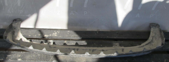 Юбка заднего бампера Kia Rio 3 (QB) 15-17 Б/У Оригинал 866124y500