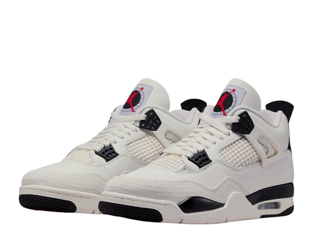 Кроссовки Air Jordan 4 Retro „Flight Club” Sail/University Red/Black