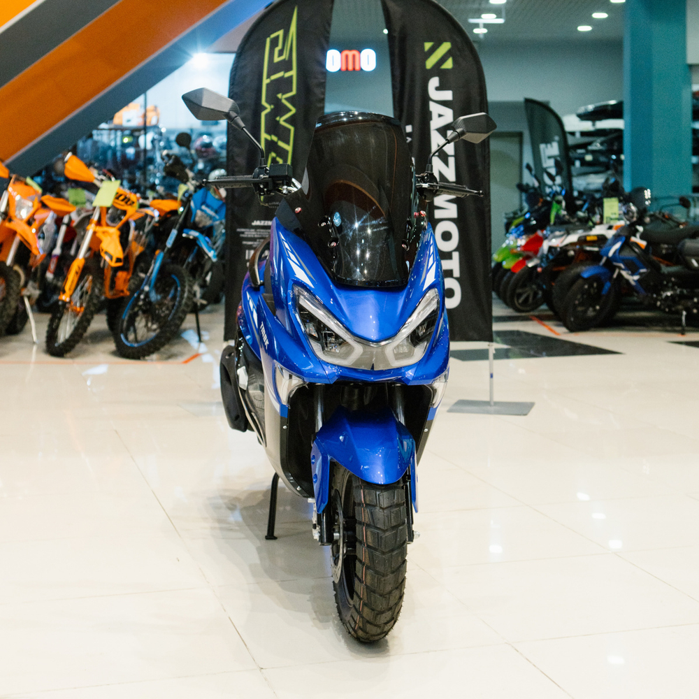 Скутер TMBK SCOOTER JUMBO 50cc Blue Black