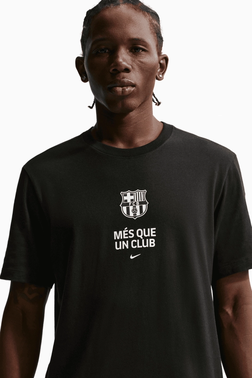 Футболка Nike FC Barcelona 25/26 Club - черный