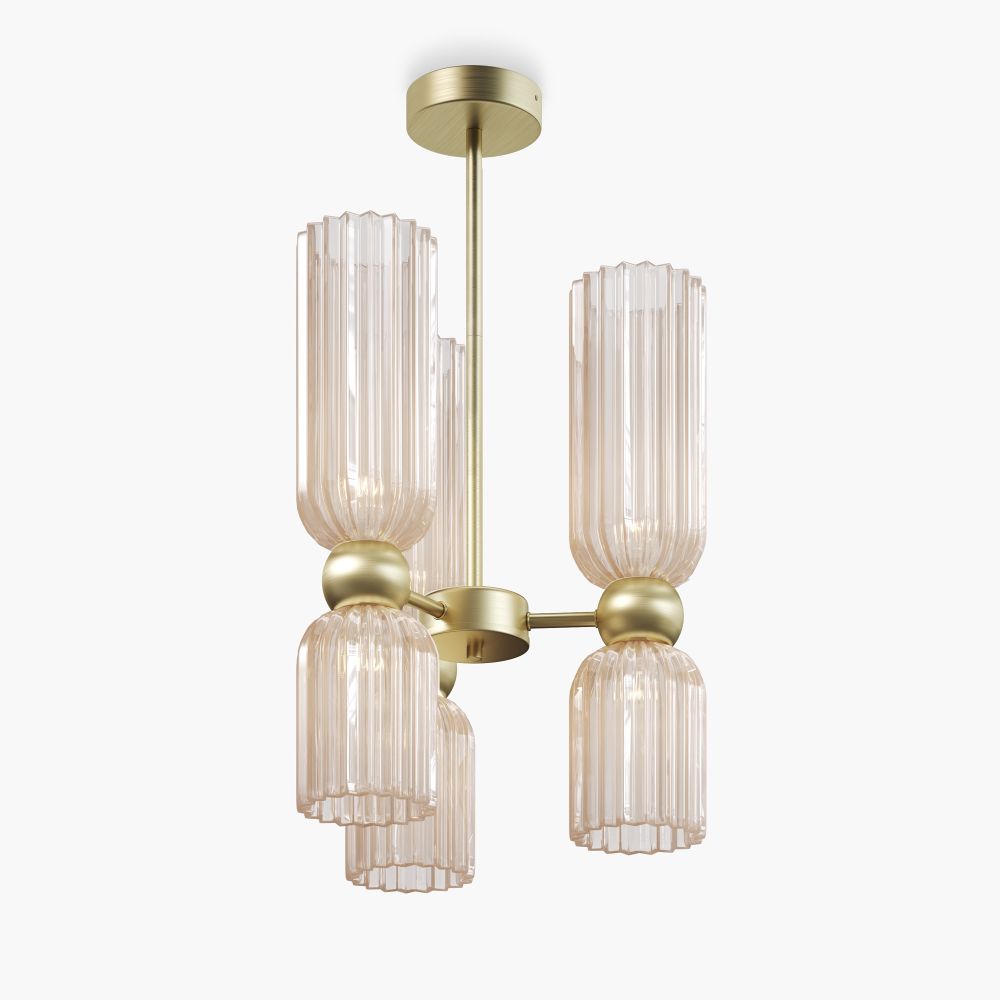 Люстра на штанге Maytoni   MOD302PL-06CG