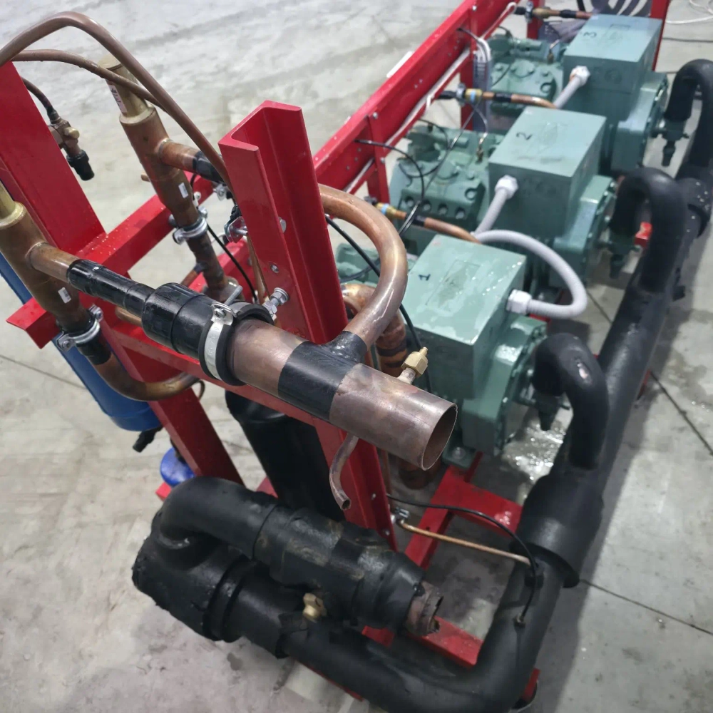 ЦХМ на базе Bitzer 4TES-12Y-40P(Красный)