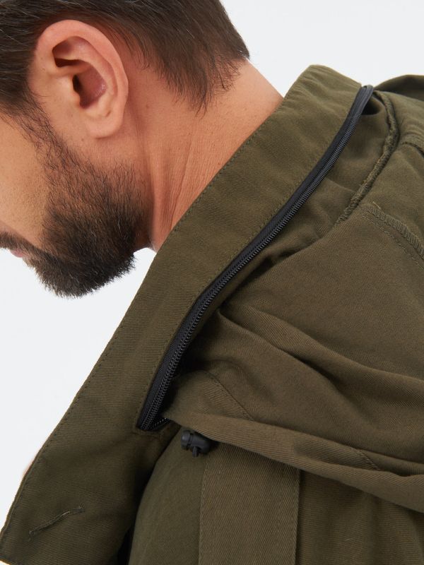 Костюм летний Крафт ткань Смесовая цвет Хаки