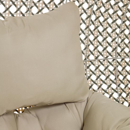 Подвесное кресло Cira разноцветное с подставкой