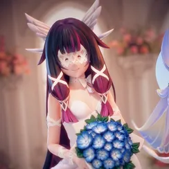 Columbina on wedding - Genshin Impact