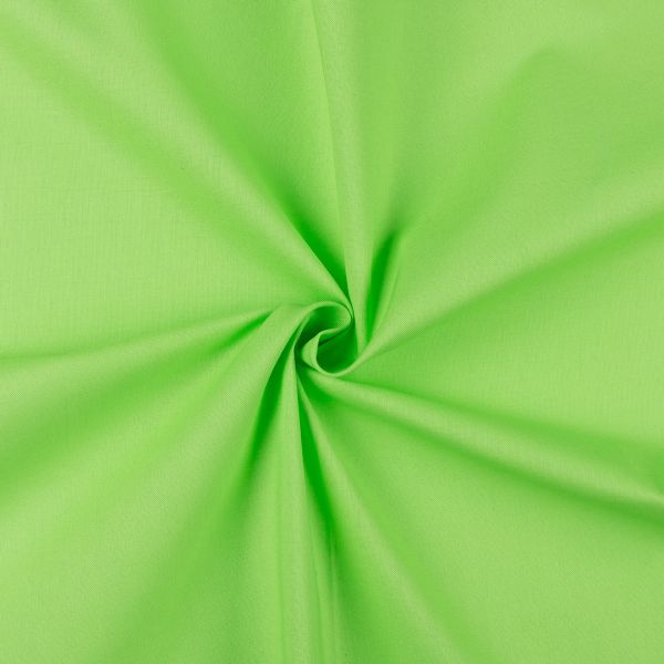 Бязь хлопок 140±5 г/м², отрез 50х55 см, я.зеленый, Gamma