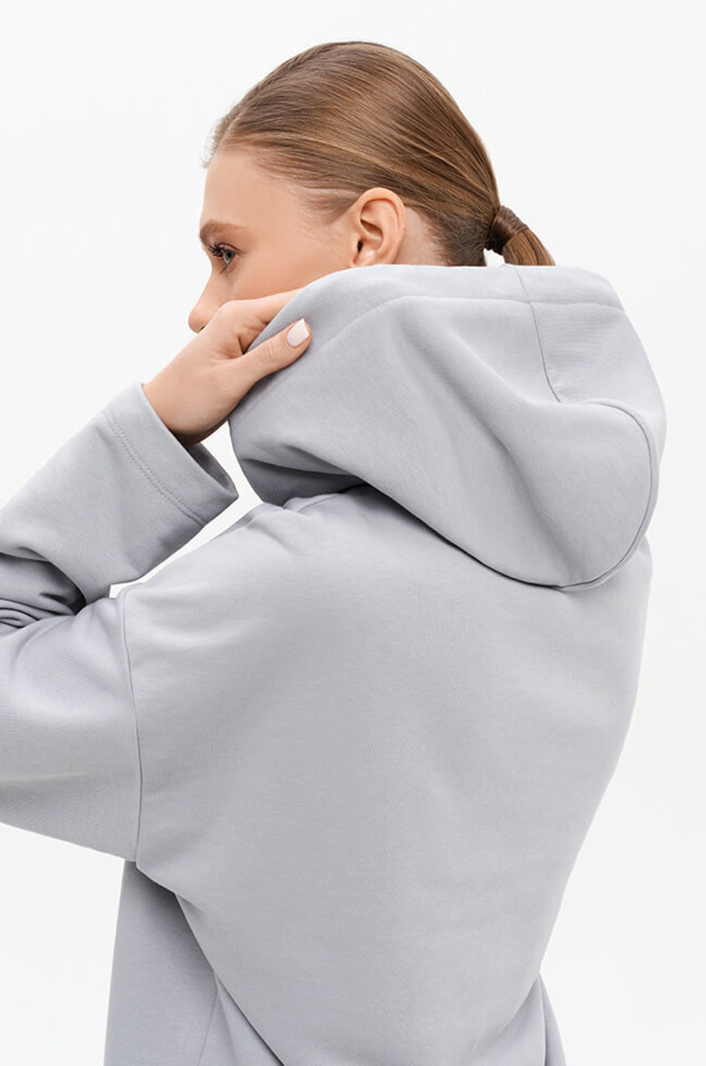 23314 Худи женское (серый)